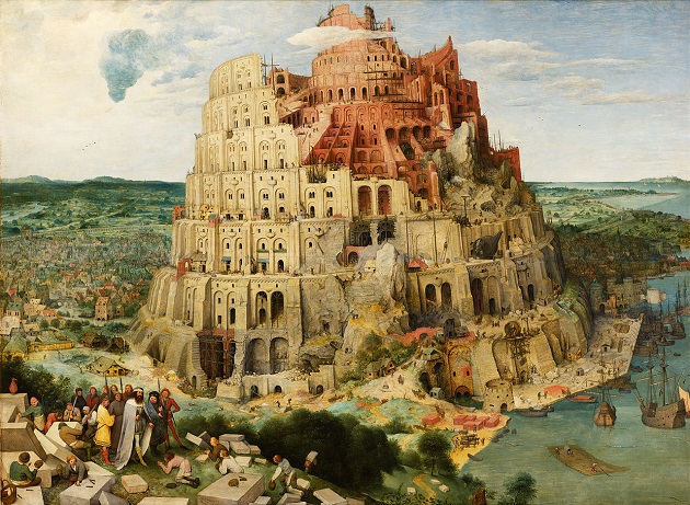 Pieter Bruegel the Elder The Tower of Babel Vienna Google Art Project edited